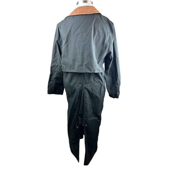 Vintage Lauren-RL Ralph Lauren Barn Western Duster Trench Jacket Coat Size Small - Picture 3 of 16